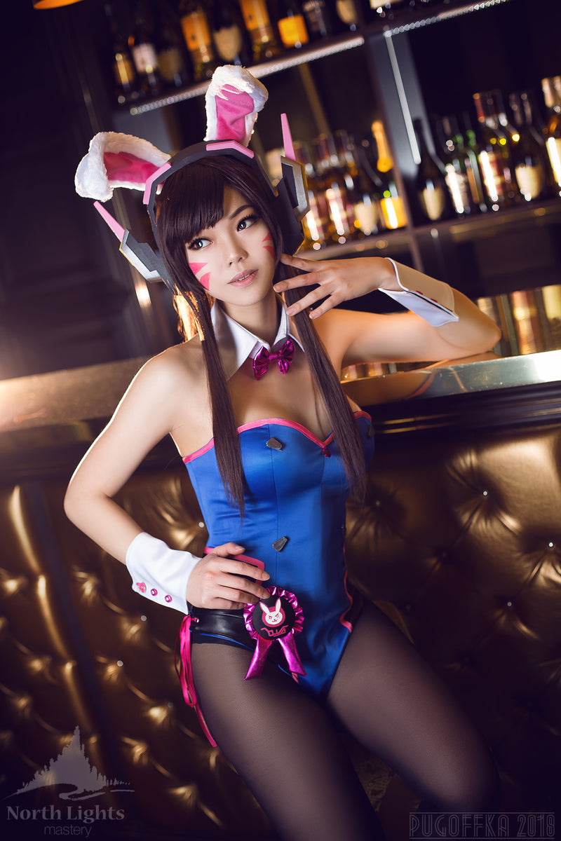 D.Va Bunny Suit Cosplay Costume NorthLights