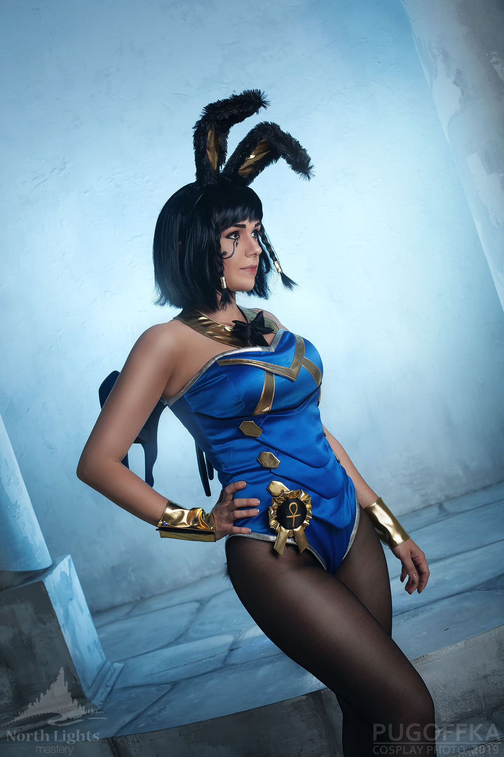 Pharah Bunny Suit Cosplay Costume