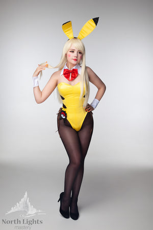 Pikachu bunny suit pikachu cosplay costume inspired by Playboy Bunny