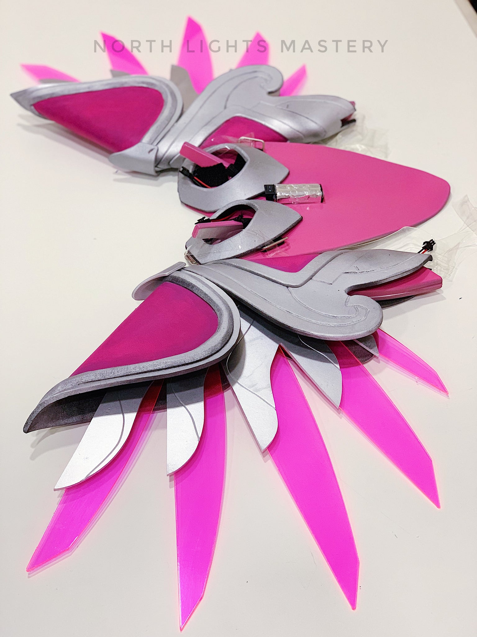 Mercy pink inspired mini wings Overwatch Cosplay