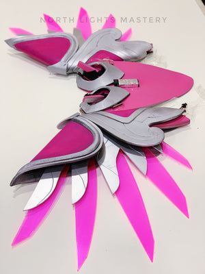 Mercy pink inspired mini wings Overwatch Cosplay